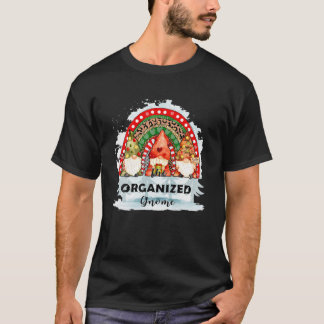 ザオーガナイズ格言マッチングクリスマスレインボーレオ Tシャツ