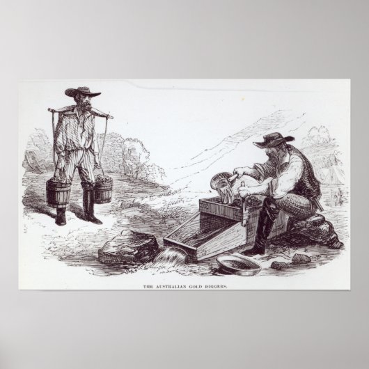 ザオーストラリア金ゴールド船 ポスター (正面)