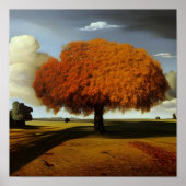 ザオータムオークファインアートスールレアルスタイル ポスター (正面)