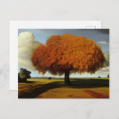 ザオータムオークファインアートスールレアルスタイル ポストカード (正面/裏面)