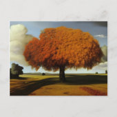 ザオータムオークファインアートスールレアルスタイル ポストカード (正面)