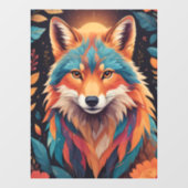 ザオータムキツネ ウィンドウサイン (シート)