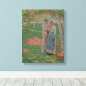 ザオーチャード キャンバスプリント (インサイチュ (ウッドフロア))