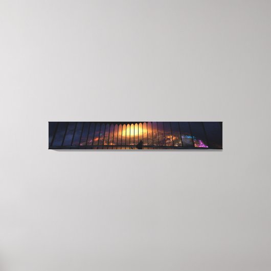 ザオーバーザーパノラマ キャンバスプリント (正面)