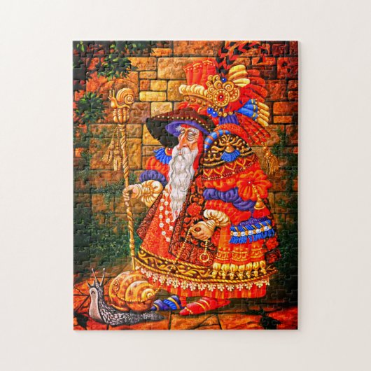 ザオールドウィザード歩くズカタツムリ ジグソーパズル (縦)