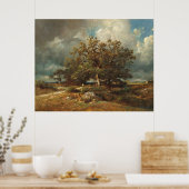 ザオールドオークジュールデュプレファインアート ポスター (キッチン)