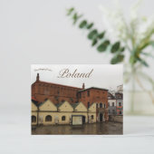 ザオールドシナゴーグカジメルツディストリクトクラクフポーランド ポストカード (スタンド正面)