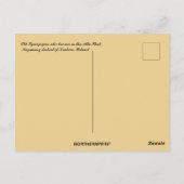 ザオールドシナゴーグカジメルツディストリクトクラクフポーランド ポストカード (裏面)