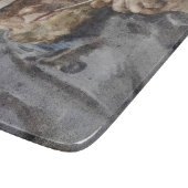 ザオールドシードッグ(by Henry Scott Tuke) カッティングボード (角)