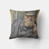 ザオールドシードッグ(by Henry Scott Tuke) クッション (裏面)