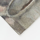 ザオールドシードッグ(by Henry Scott Tuke) フリースブランケット (角)