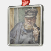 ザオールドシードッグ(by Henry Scott Tuke) メタルオーナメント (左)