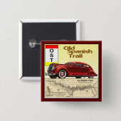 ザオールドスペインのトレイル – 歴史的なオートトレイル 缶バッジ (正面&裏面)