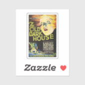 ザオールドダークハウス – 1932ヴィンテージポスター シール (シート)