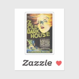 ザオールドダークハウス – 1932ヴィンテージポスター シール