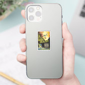 ザオールドダークハウス – 1932ヴィンテージポスター シール (スマートフォン)