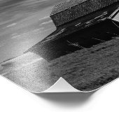 ザオールドバーンブラック&ホワイト フォトプリント            (角)