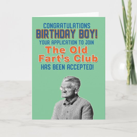 ザオールドファートクラブ カード (正面)