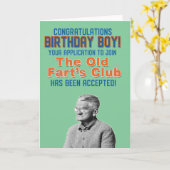 ザオールドファートクラブ カード (黄色い花)