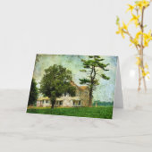 ザオールドファームハウスインルーラルアイオワ カード (黄色い花)