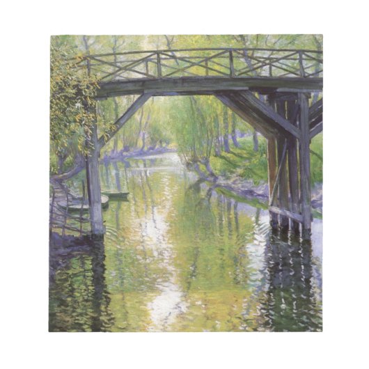 ザオールドブリッジ(byガイバラ) ノートパッド (正面)