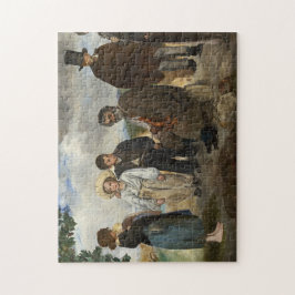 ザオールドミュージシャンバイエドアードマネ ジグソーパズル