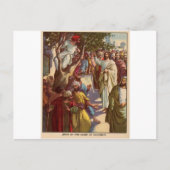 ザカイオスはイエスを見る ポストカード (正面)