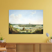 ザカイロットヒルからのパリの一般的な眺め キャンバスプリント (インサイチュ (リビング))