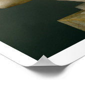 ザカウフマンの頭ローマ(大理石) ポスター (角)