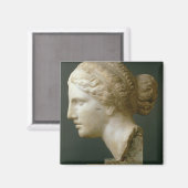 ザカウフマンの頭ローマ(大理石) マグネット (正面/裏面)