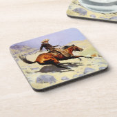ザカウボーイバイレミントン、ヴィンテージ騎兵軍隊 コースター (左側)