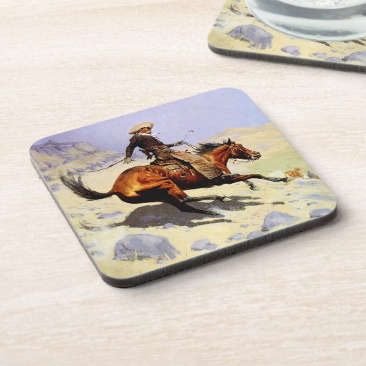 ザカウボーイバイレミントン、ヴィンテージ騎兵軍隊 コースター (左側)