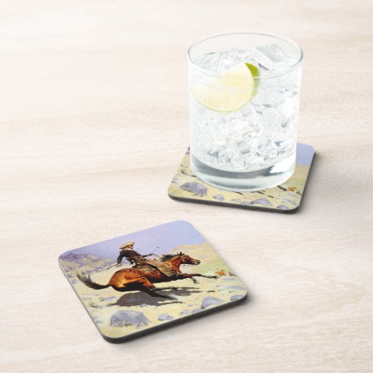 ザカウボーイバイレミントン、ヴィンテージ騎兵軍隊 コースター (右側)