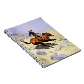 ザカウボーイバイレミントン、ヴィンテージ騎兵軍隊 ノートブック (右側)