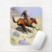 ザカウボーイバイレミントン、ヴィンテージ騎兵軍隊 マウスパッド (マウス)