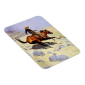 ザカウボーイバイレミントン、ヴィンテージ騎兵軍隊 マグネット (右側)