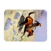 ザカウボーイバイレミントン、ヴィンテージ騎兵軍隊 マグネット (横)