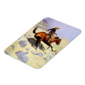 ザカウボーイバイレミントン、ヴィンテージ騎兵軍隊 マグネット (左側)