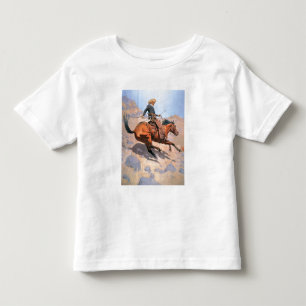 ザカウボーイ(キャンバス上の油) トドラーTシャツ