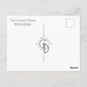 ザカウンシルハウスバーミンガム ポストカード (裏面)