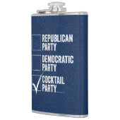 ザカクテルパーティー フラスク (左)