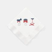 ザカクテルパーティー 縁ありカクテルナプキン (角)