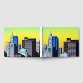 ザカスタムハウスボストンUSAポスターカードマグネット ゲストブック (全面)