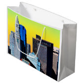 ザカスタムハウスボストンUSAポスターカードマグネット ラージペーパーバッグ (正面アングル)