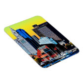 ザカスタムハウスボストンUSAポスターカード マグネット (右側)