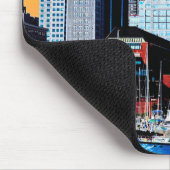 ザカスタムハウスボストンUSAポスター マウスパッド (コーナー)