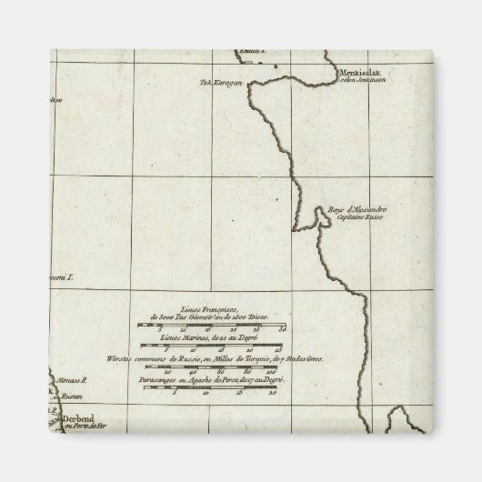 ザカスピ海 マグネット (正面)