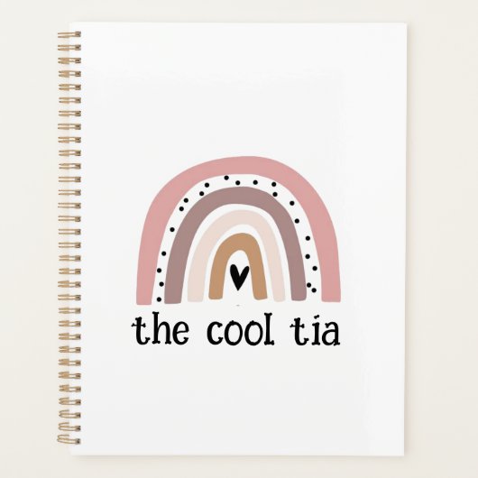 ザカッコいいティア（叔母）プランナー プランナー手帳 (正面)