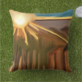 ザカッティ抽象芸術アートのダンス アウトドアクッション (芝生)