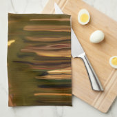 ザカッティ抽象芸術アートのダンス キッチンタオル (四つ折り)